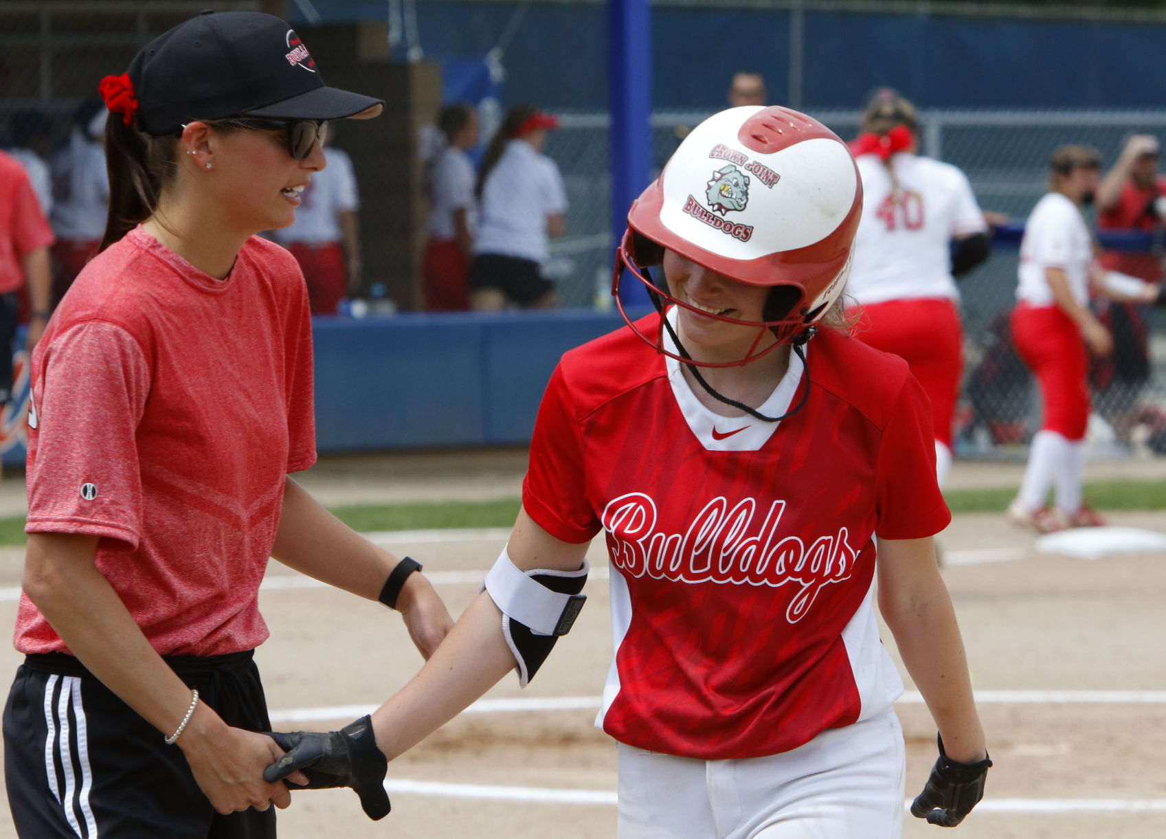 Gallery: 4A softball semistate: Crown Point vs. Fishers